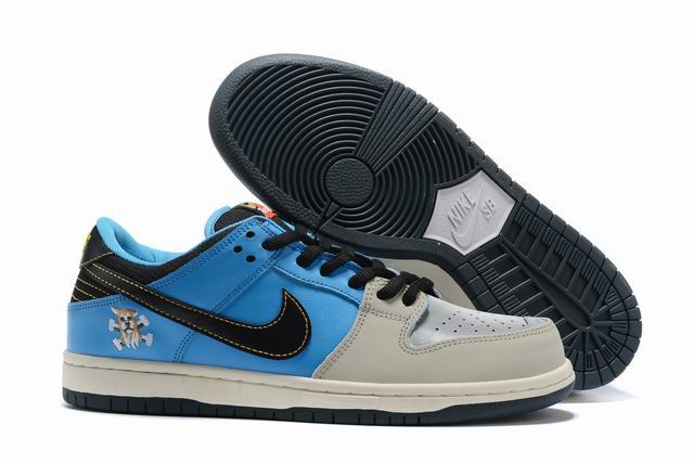 Cheap Nike Dunk Sb Men's Shoes Grey Blue Black -57 - Click Image to Close